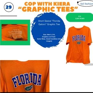 Thrifted Florida Gators Short Sleeve Graphic Tee